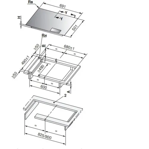 Варочная поверхность V-ZUG CookTop V6000 I705 FullFlex CTI6T-31132 платина