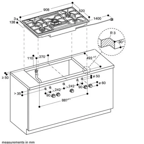 Варочная поверхность GAGGENAU VG491215
