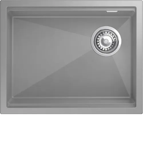 Кухонная мойка RIVELATO LINO 554-R grigio metallizz