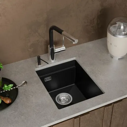 Кухонная мойка RIVELATO LINO 354 nero