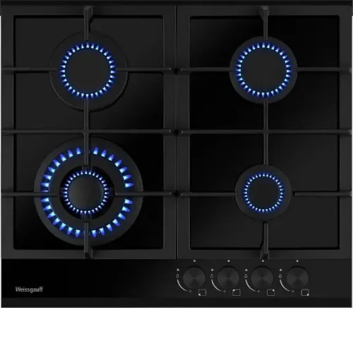 Варочная поверхность WEISSGAUFF HGG 641 BGh Black Edition