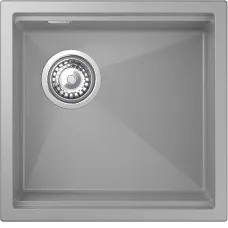 Кухонная мойка RIVELATO LINO 454-L grigio metallizz