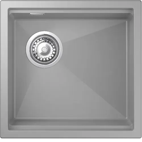 Кухонная мойка RIVELATO LINO 454-L grigio metallizz