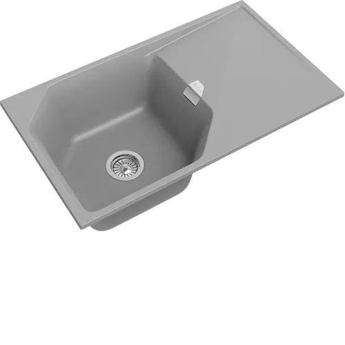 Кухонная мойка RIVELATO LOCUS 85 grigio metallizzato
