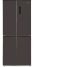 Холодильник HYUNDAI CM45043F черная сталь