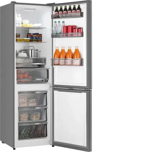 Холодильник WEISSGAUFF WRK 2000 Total NoFrost Inverter Beige Glass