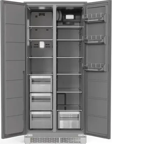 Холодильник WEISSGAUFF WSBSI 450 Inverter NoFrost Grey