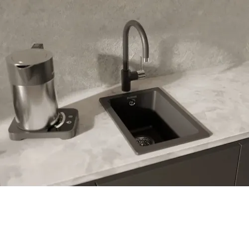 Смеситель RIVELATO Orta antracite cromo