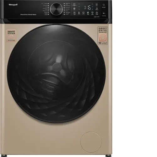 Стиральная машина WEISSGAUFF WM 59411 Direct Drive Inverter Steam Champagne