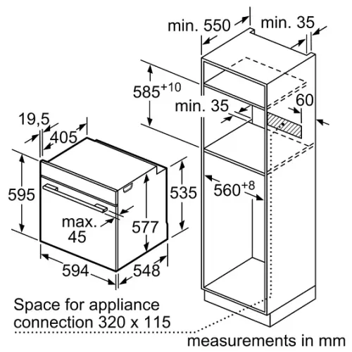 Духовой шкаф BOSCH HRG7764B1