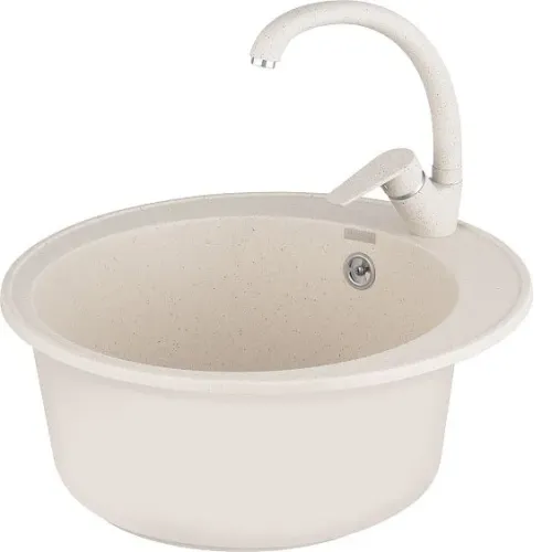 Кухонная мойка WEISSGAUFF WG 47502 Classic Ivory