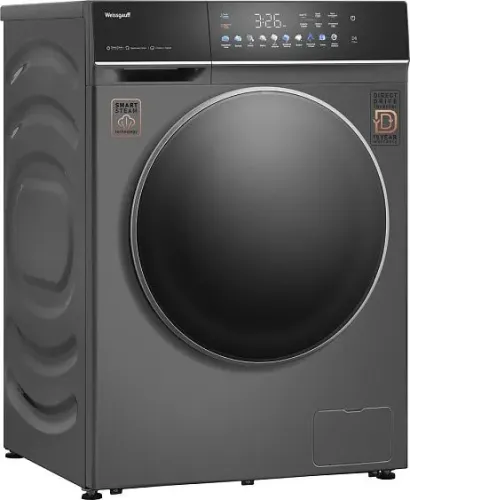 Стиральная машина WEISSGAUFF WM 62210 Direct Drive Touch Inverter Steam Grey