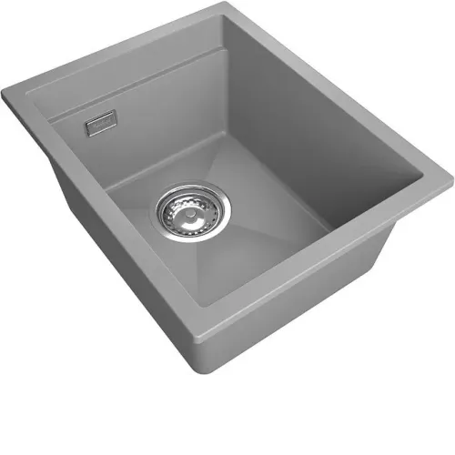 Кухонная мойка RIVELATO LINO 354 grigio metallizz