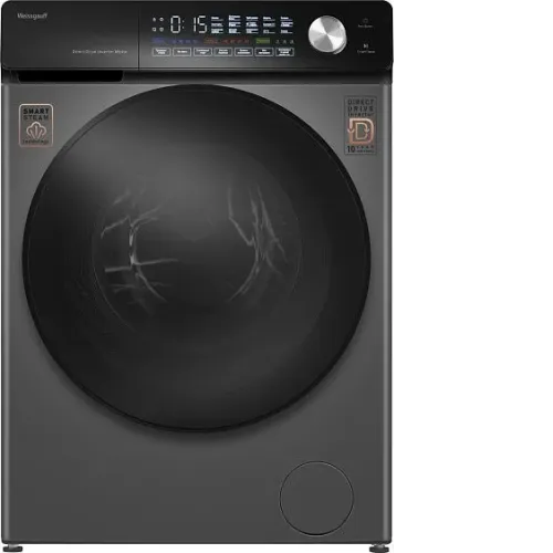 Стиральная машина WEISSGAUFF WM 45126 Steam Direct Drive Deep Grey