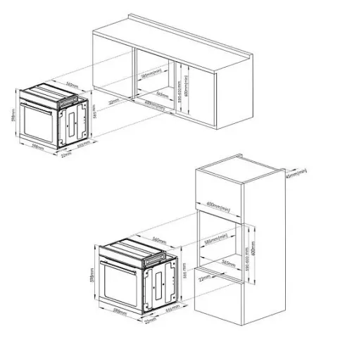 Духовой шкаф KORTING OKB 9261 CPGN