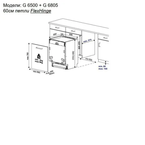 Посудомоечная машина KUPPERSBUSCH G 6805.1 v