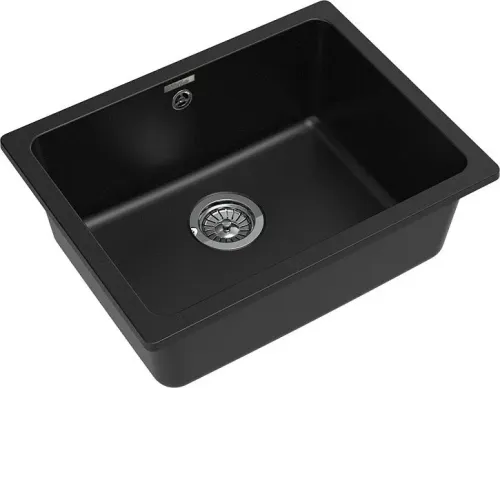 Кухонная мойка RIVELATO BERKANA 50 nero