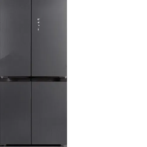 Холодильник LEX LCD450 graphite skin Cross Door