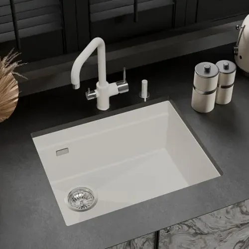 Кухонная мойка RIVELATO LINO 554-L brina