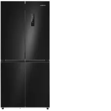 Холодильник MEFERI MFR83BLACK IX TOTAL NO FROST CROSS DOOR COMFORT