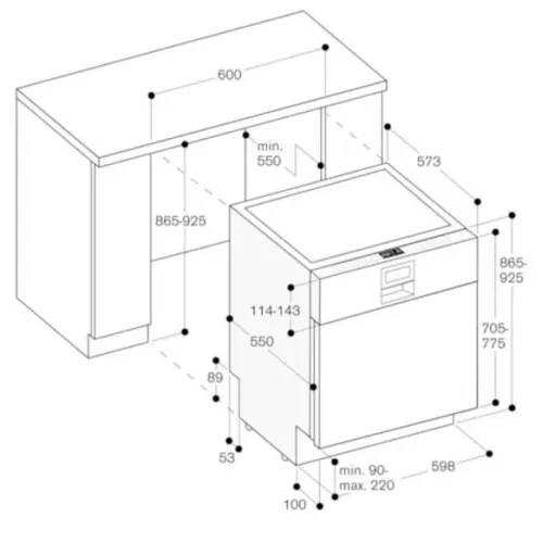 Посудомоечная машина GAGGENAU DI261111