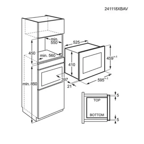 Микроволновая печь AEG NMB6G261UB