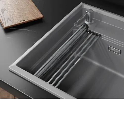 Кухонная мойка GRANULA 5807R алюминиум