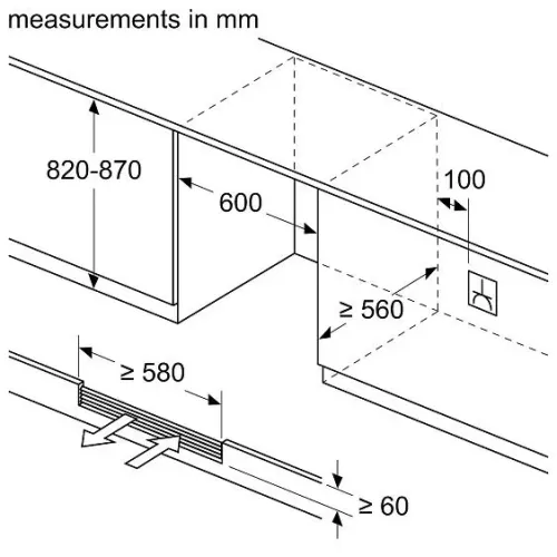 Винный шкаф BOSCH KUW21AHG0