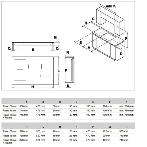 Варочная поверхность BERTAZZONI P784I1M37CT