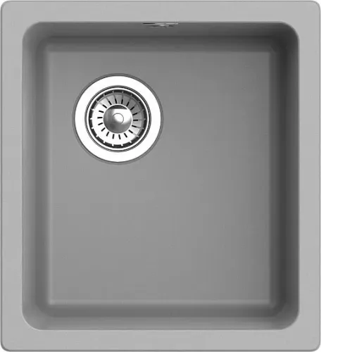 Кухонная мойка RIVELATO BERKANA 35 grigio metallizzato