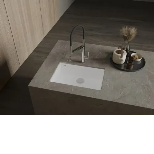 Кухонная мойка RIVELATO STRIA 6963 Bianco latte