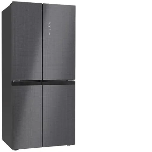 Холодильник LEX LCD450 graphite skin Cross Door