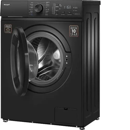 Стиральная машина WEISSGAUFF WM 4527 DC Inverter Steam Black