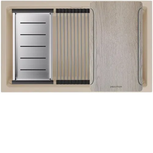 Кухонная мойка PAULMARK LUMI-MULTI SINK LU-MULTI 74-LA