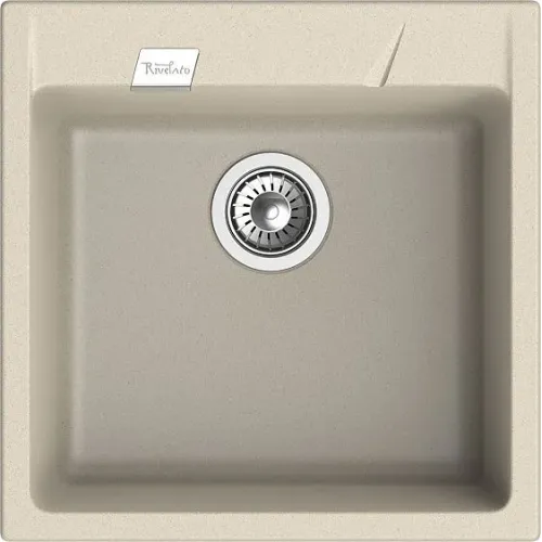 Кухонная мойка RIVELATO RAUM 50 beige scuro