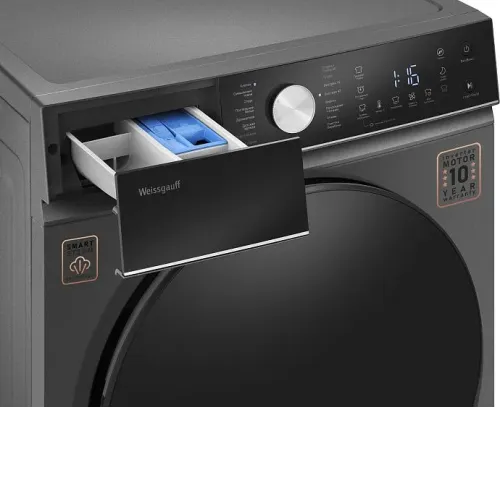 Стиральная машина WEISSGAUFF WMD 61211 D Inverter Steam Deep Grey