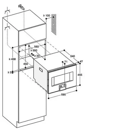 Духовой шкаф GAGGENAU BS475112