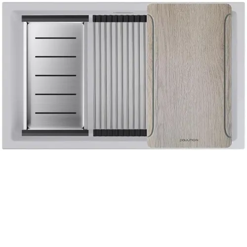Кухонная мойка PAULMARK LUMI-MULTI SINK LU-MULTI 74-GRM