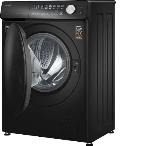 Стиральная машина WEISSGAUFF WM 45126 Steam Direct Drive Matt Black