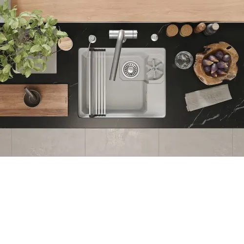 Кухонная мойка GRANULA 5505RU арктик
