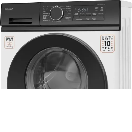 Стиральная машина WEISSGAUFF WM 48128 Inverter Steam