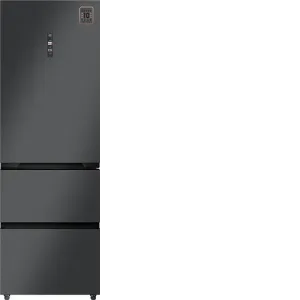 Холодильник WEISSGAUFF WFD 450 Total NoFrost Inverter Dark Grey Built-in