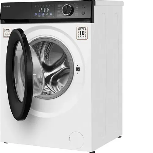 Стиральная машина WEISSGAUFF WM 45128 Inverter Steam Color Touch