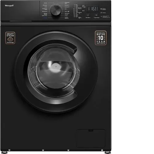 Стиральная машина WEISSGAUFF WM 4527 DC Inverter Steam Black