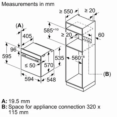 Духовой шкаф BOSCH HBA514BB3