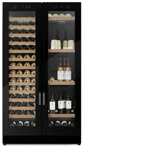 Винный шкаф CASO WineChef Duo 122 Black