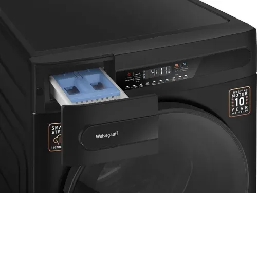 Стиральная машина WEISSGAUFF WMD 46148 DC Inverter Steam Black