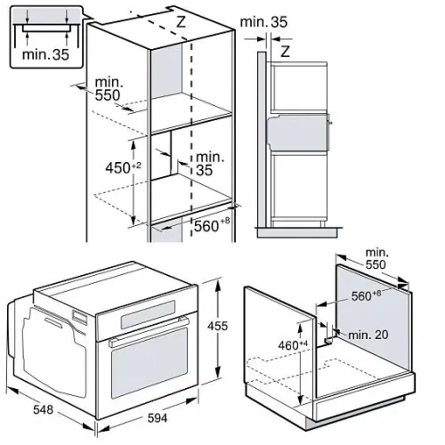 Духовой шкаф BOSCH CMG9361M1