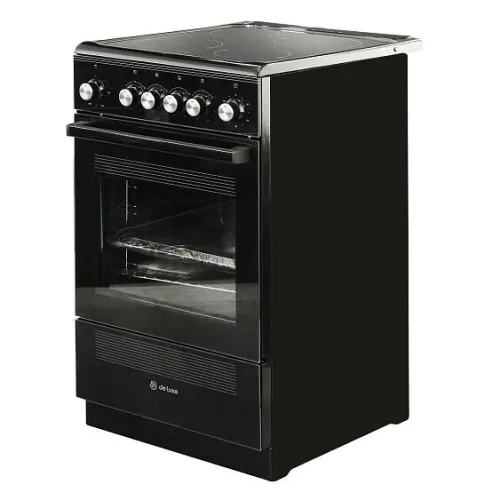 Плита DELUXE 506004.13эс-001 черный