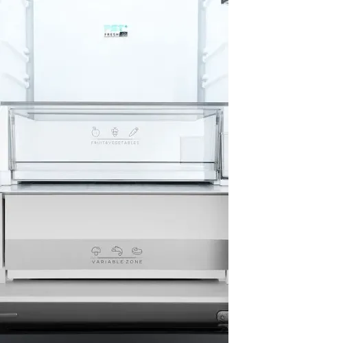 Холодильник WEISSGAUFF WFD 450 Total NoFrost Inverter Dark Grey Built-in
